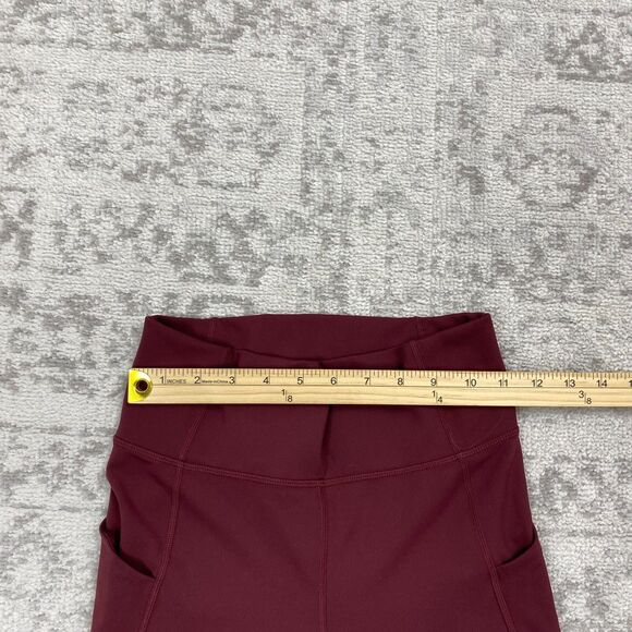 Fabletics Leggings Oasis PureLuxe High-Waisted Red Leggings Women's Size Small - Picture 3 of 7